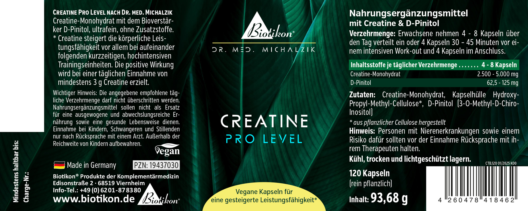 Creatina Pro Level